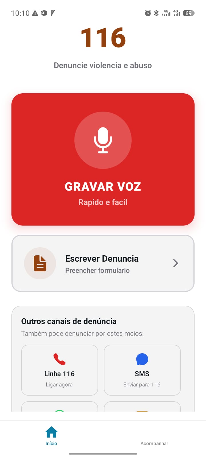 Plataforma 116 App